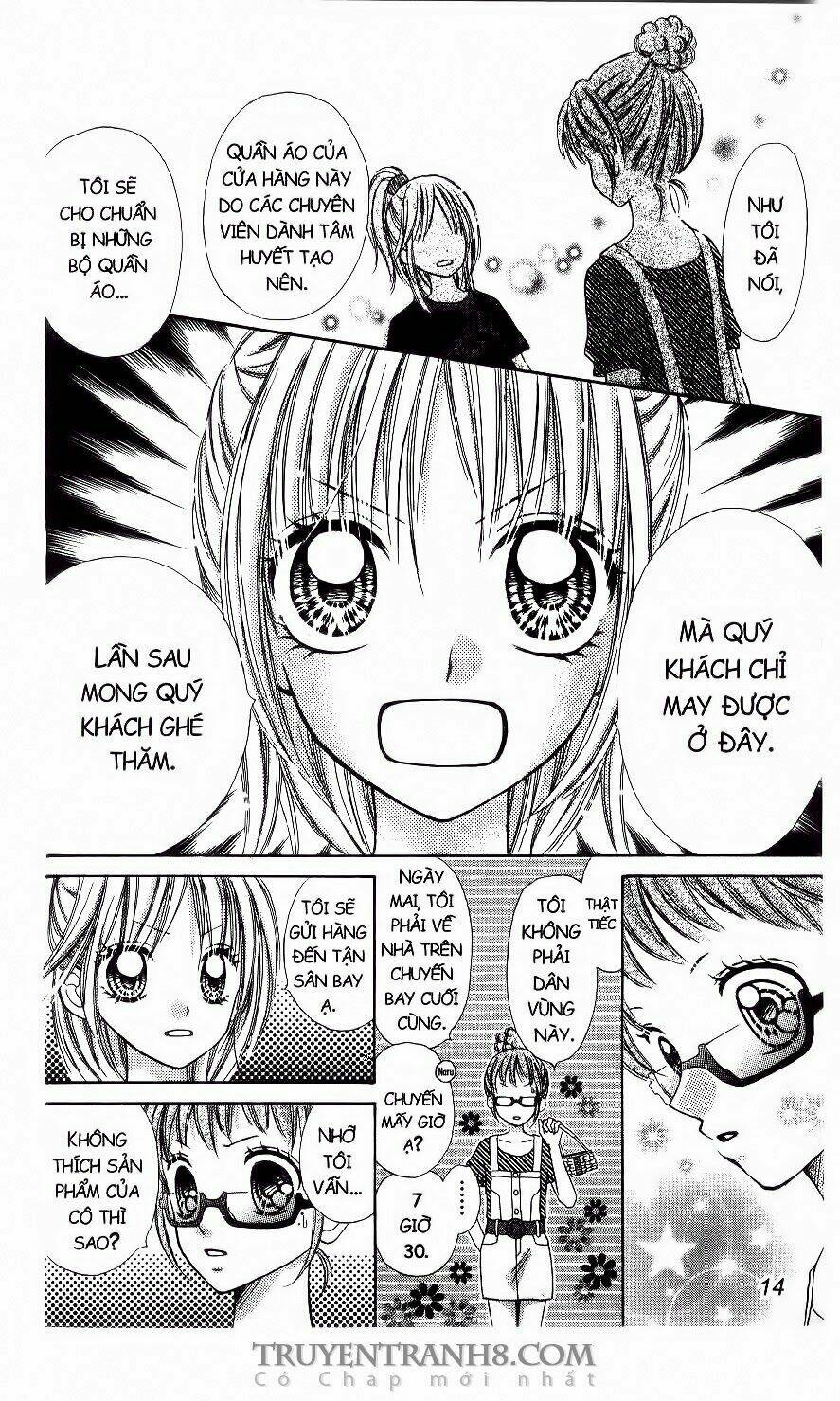 tiệm thời trang, love cotton chapter 7 11