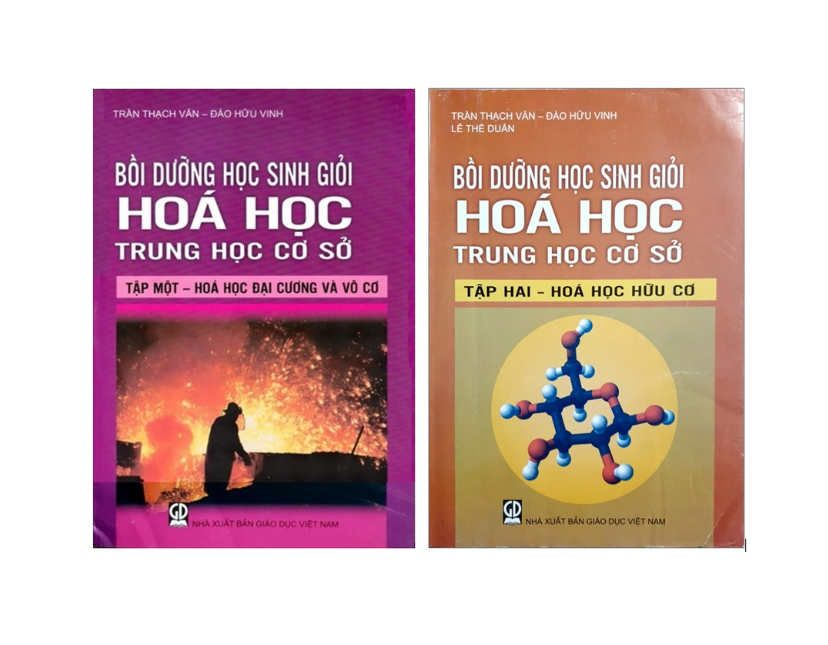 Sách - Combo Bồi Dưỡng Học Sinh Giỏi Hóa Học Trung Học Cơ Sở (Tập 1+tập 2)