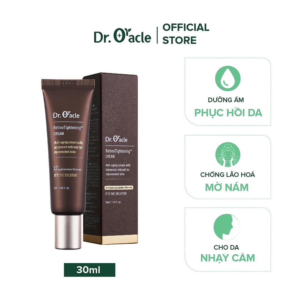 Kem Dưỡng Săn Chắc Da DR.ORACLE Retino Tightening Cream 30ML - Cải Thiện Nếp Nhăn Dưỡng Ẩm &amp;amp; Làm Trắng Da