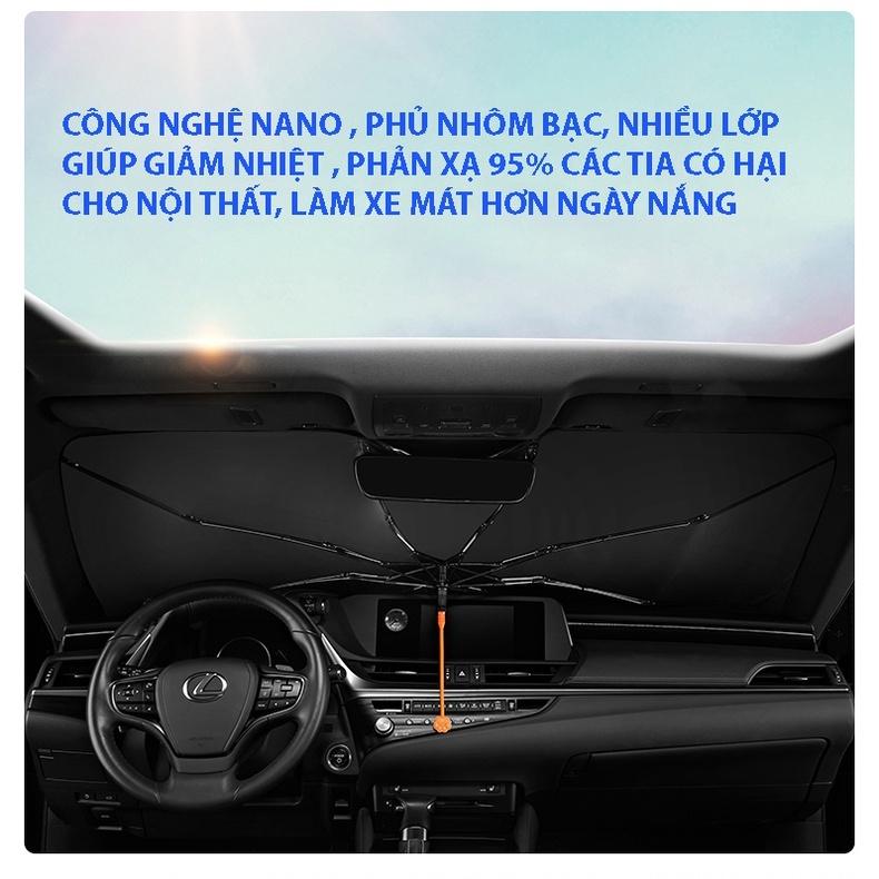 Ô che nắng chống nóng kính lái ô tô chống nóng và bảo vệ taplo xe-chắn nắng xe cao cấp