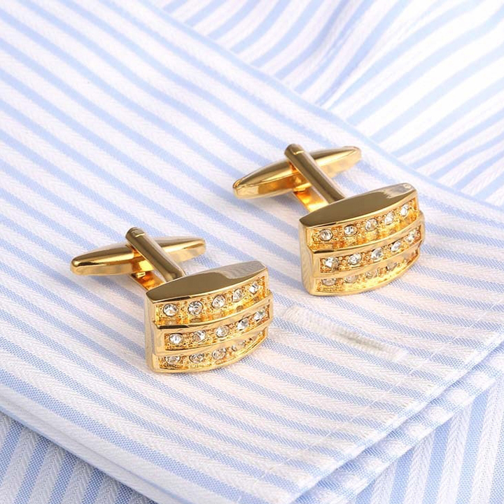 Bộ Khuy Măng Sét - Cufflink Hàng Cao Cấp QT2019