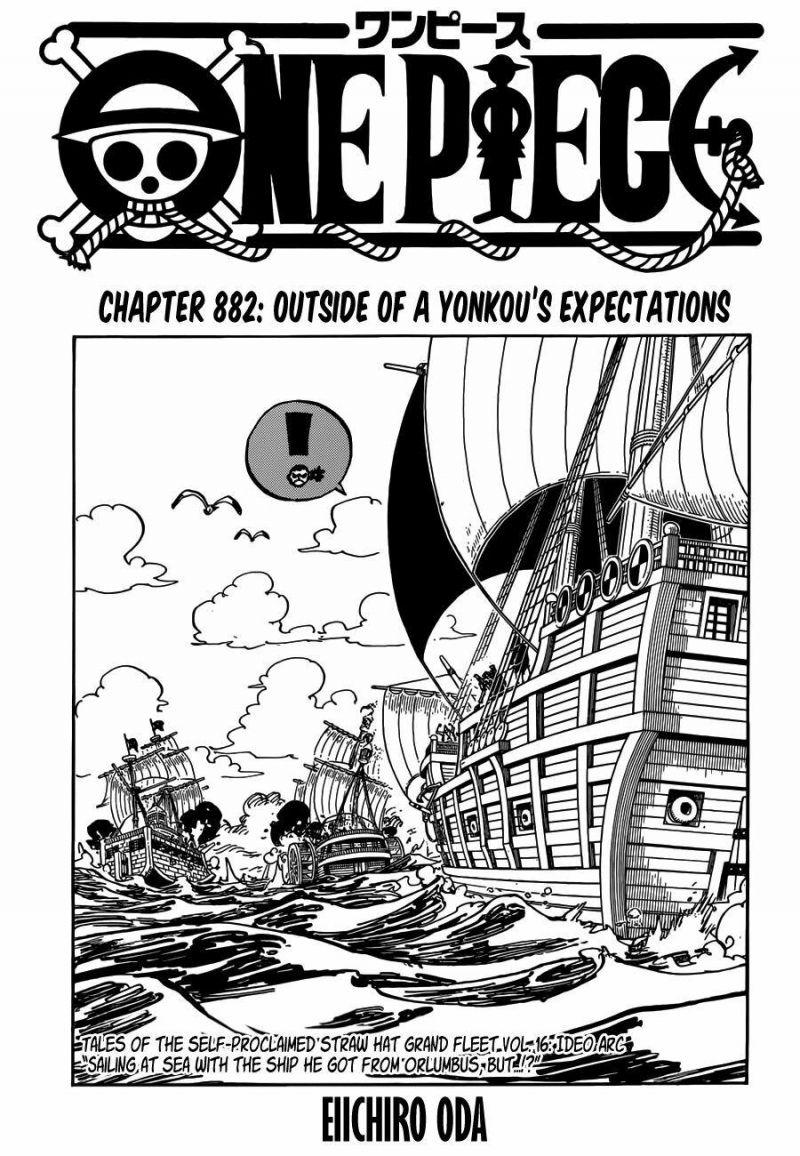 đảo hải tặc - one piece chapter 882 1