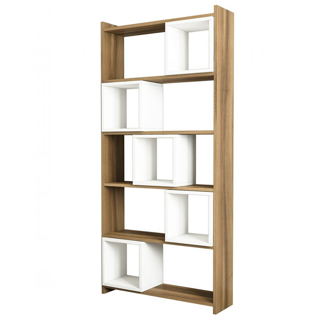 Giá sách gỗ đẹp phong cách hiện đại SMLIFE Beerus