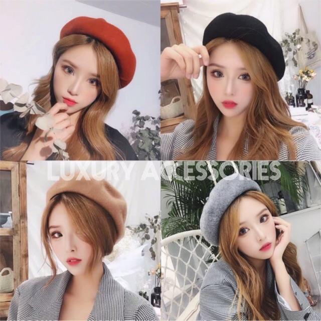 Mũ nồi nón nồi beret có dây rút