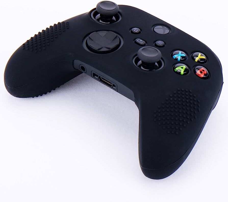 Bao Silicone bọc tay cầm XboxOne S X Series mầu đen vỏ ốp tay bấm XBOXONE