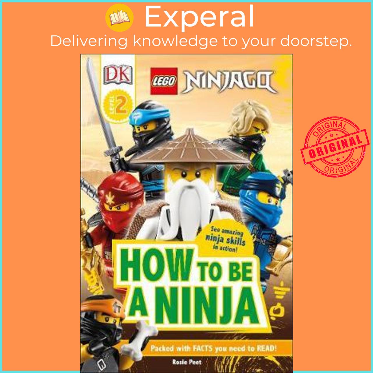 Sách - LEGO NINJAGO How To Be A Ninja by Rosie Peet (UK edition, hardcover)