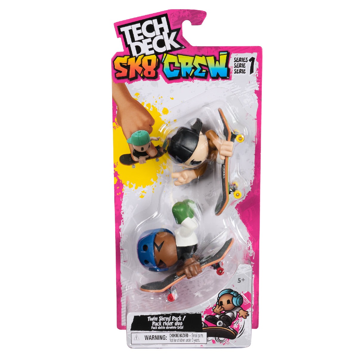 Tech Deck Combo 2 Ván Trượt SK8 Crew 6071061 (Giao mẫu ngẫu nhiên)