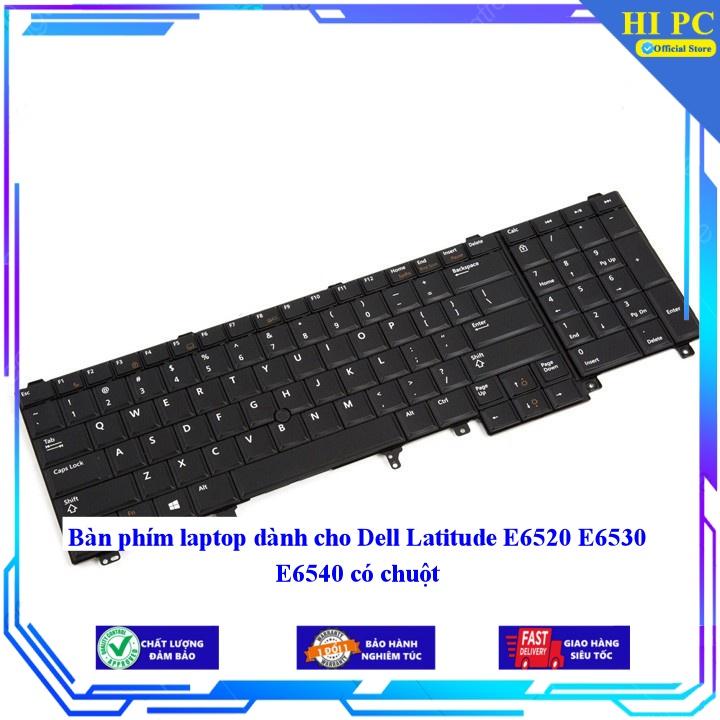 Bàn phím laptop dành cho Dell Latitude E6520 E6530 E6540 có chuột - Hàng Nhập Khẩu mới 100%