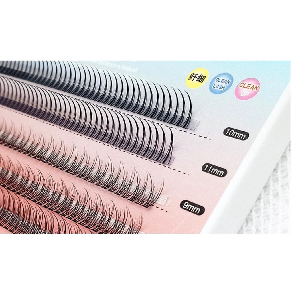 Mi đuôi cá, mi chữ A, trụ, katun, xương cá các mẫu mi mới mix size , kiểu mẫu mới 2021