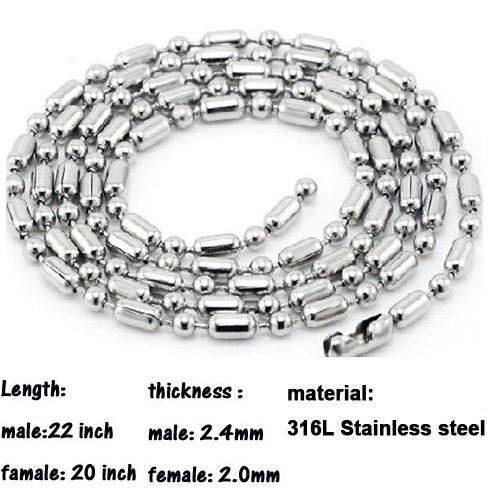 Dây chuyền inox D15