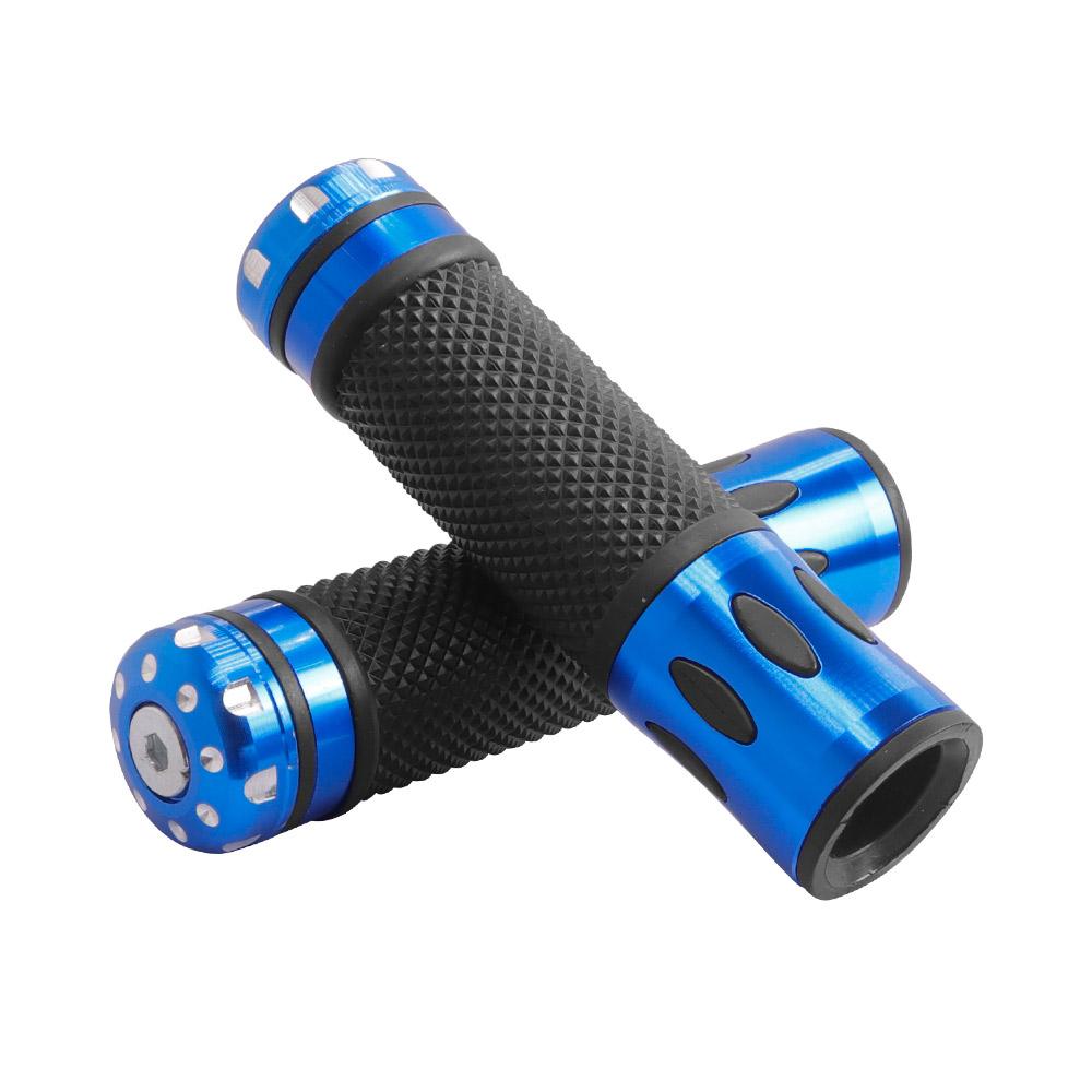 1 Cặp tay cầm tay cầm phổ quát cho Xiaomi M365 1S Pro Sao tay xe điện sửa đổi Vỏ bảo vệ bằng nhôm tay cầm cao su Color: 1pairs black