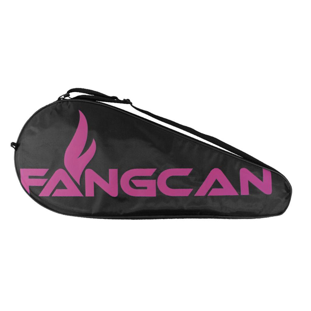 Lightweight Tennis Racquet Bag Single Racket Cover  Holder Carrying Pack