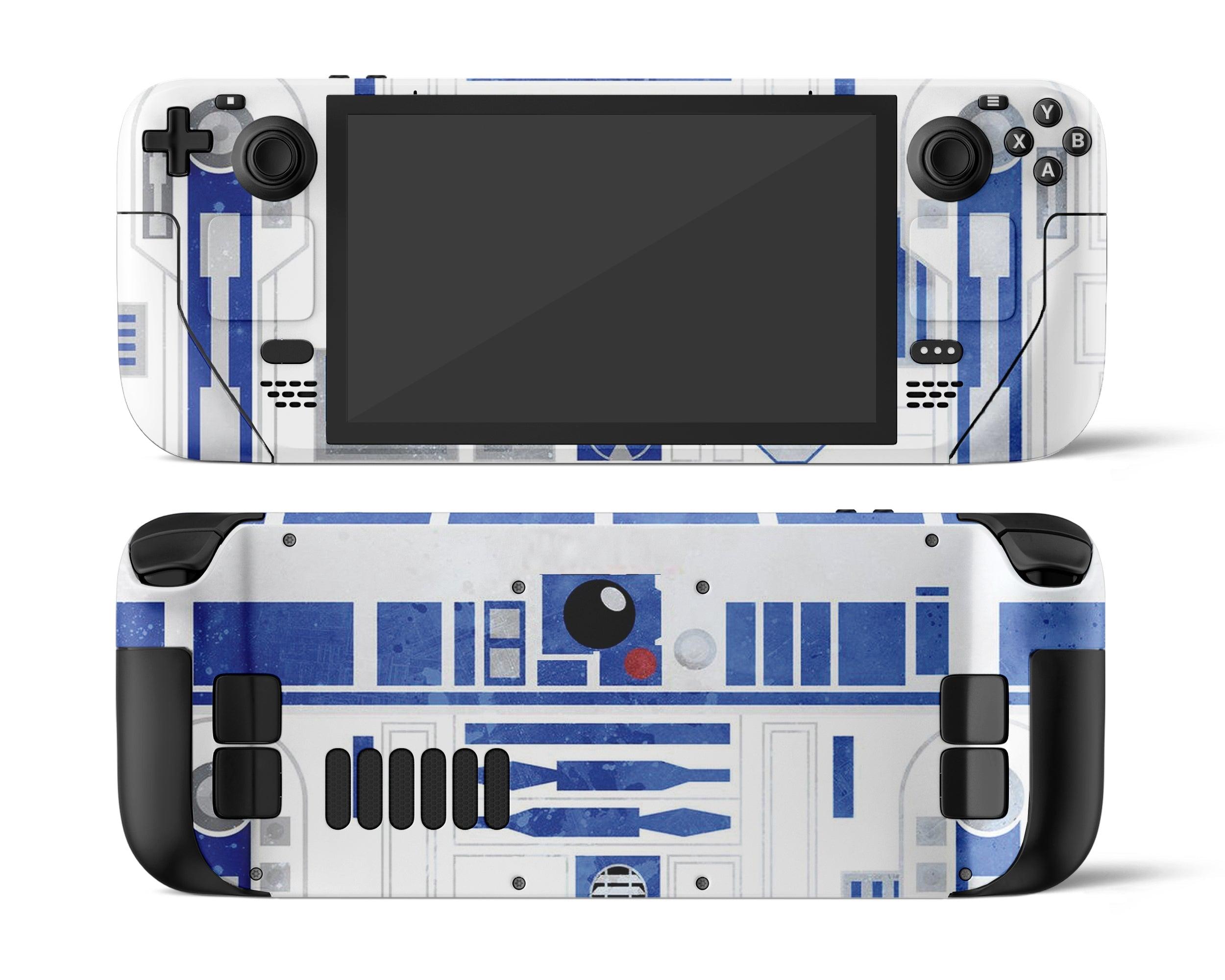Skin dán Steam Deck mẫu Star Wars R2D2 (Đã cắt sẵn chi tiết, dễ dán)