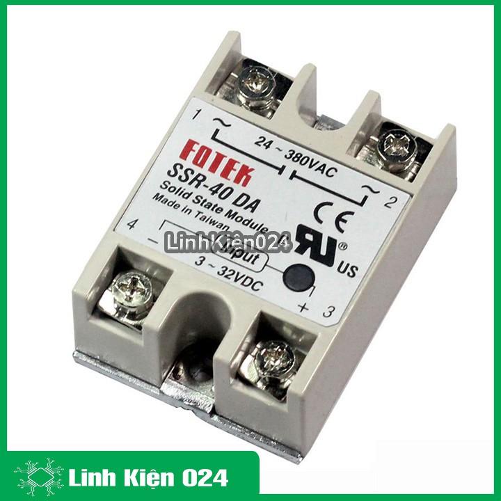 Relay Bán Dẫn Fotek SSR-40 DA