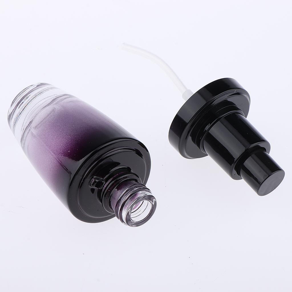 2Pcs Glass Perfume Empty Bottle Atomizer Pump Sprayer Refillable Travel