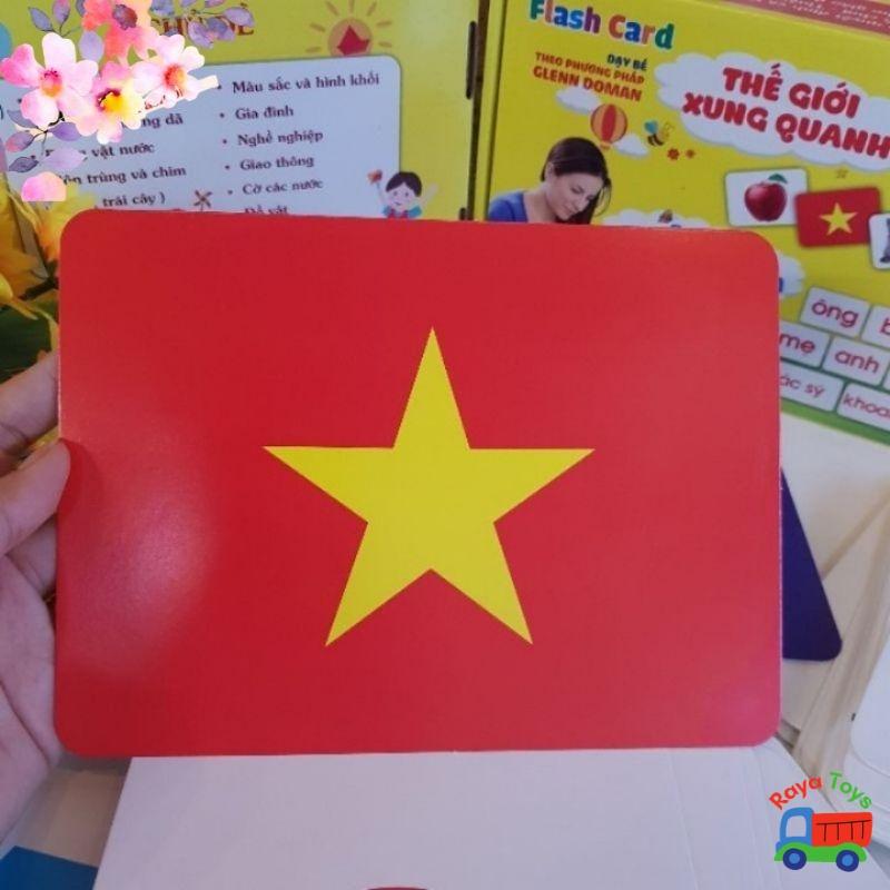 Thẻ học thông minh, bộ thẻ học Song Ngữ tiếng VIỆT - ANH cho Bé thẻ cứng mới về, phương pháp Giáo Giáo Dục mơ ước