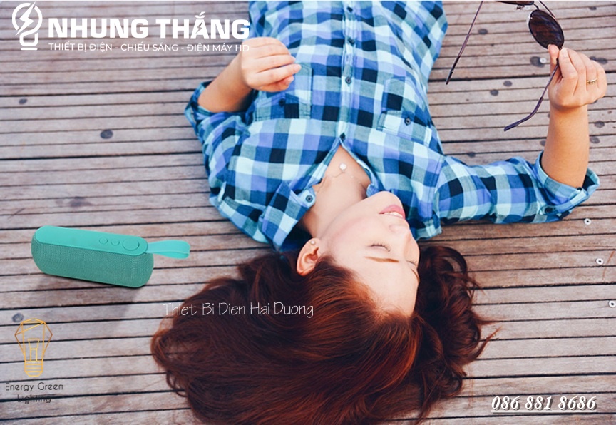 Loa Bluetooth Di Động Q106 - Hỗ Trợ Khe Cắm Thẻ Nhớ - USB - Dung Lượng Pin Lớn -Nhiều Màu Sắc - Có video
