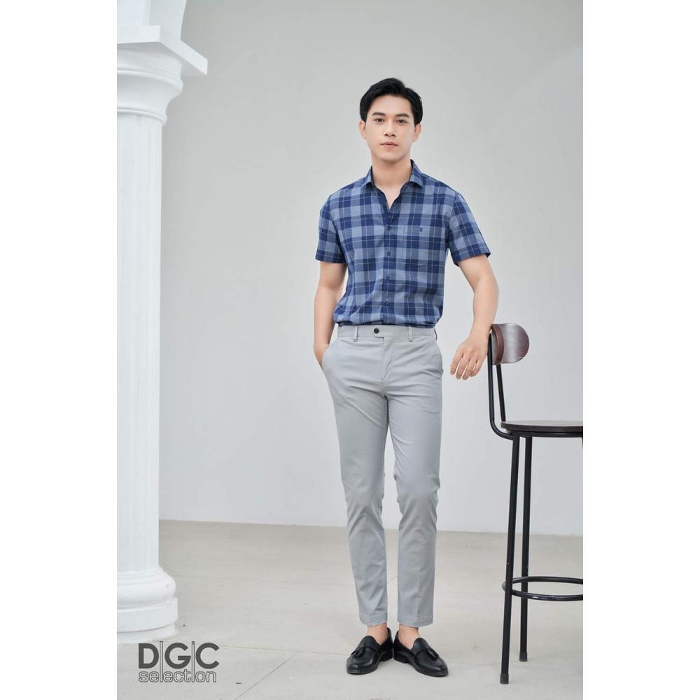 Áo sơ mi Nam ngắn tay Regular Fit DGC - SASNCB27M-S