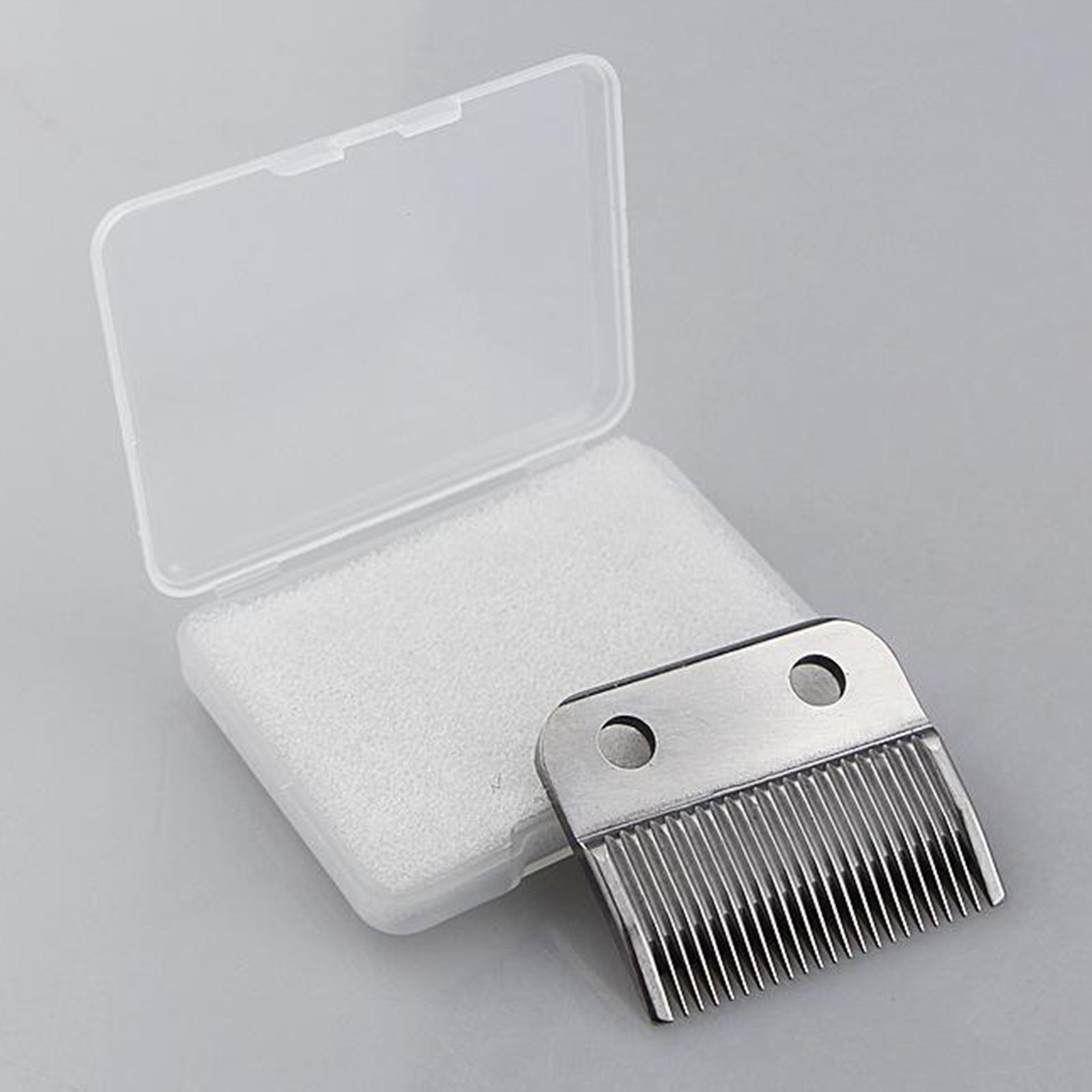 Stagger Tooth Mens Hair Clipper Trimmer Stainless Steel Cutter Head for Wahl 8504 Anti-rust and corrosion resistant