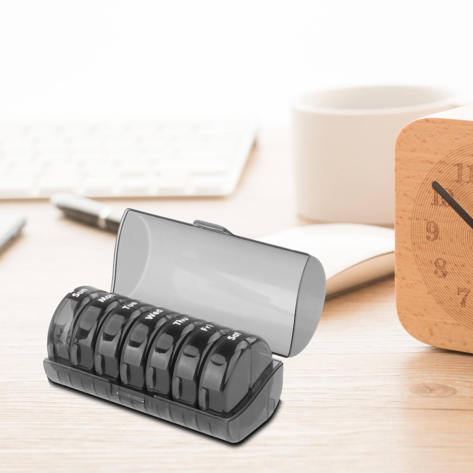 Container Weekly  Organizer  Storage Box for