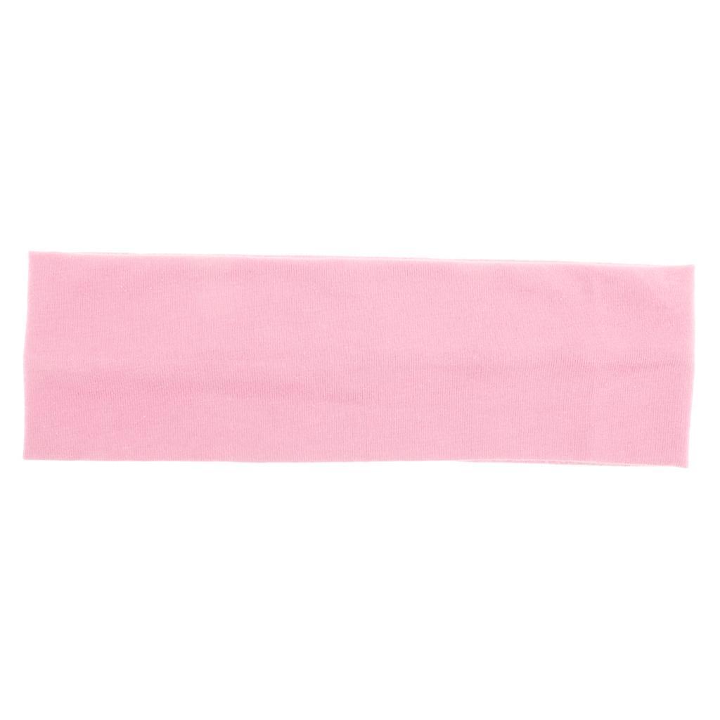 Headband Sweatband Workout Stretch Headband Hair Band Pink
