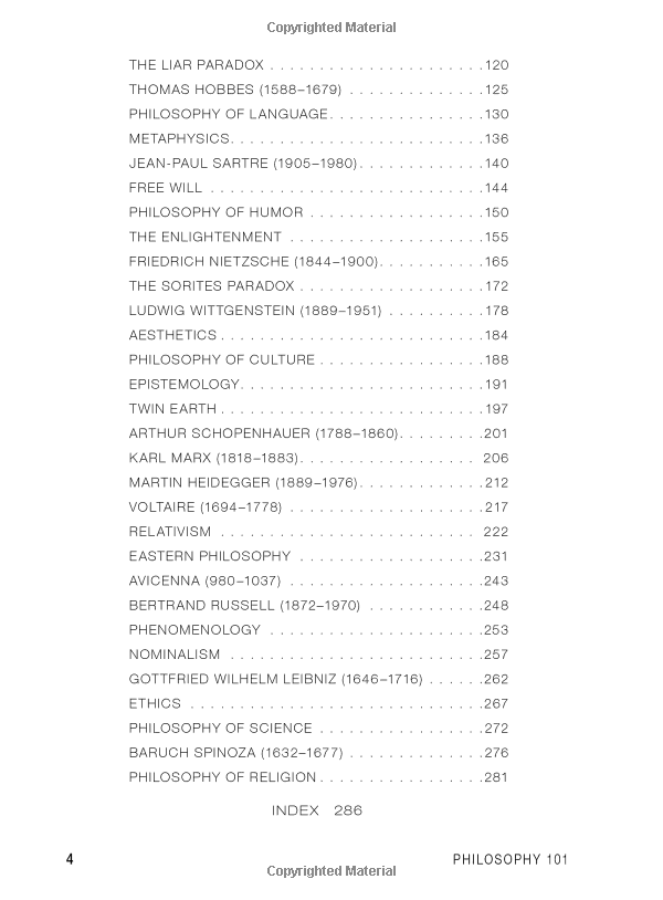 Philosophy 101 : From Plato and Socrates to Ethics and Metaphysics, an Essential Primer on the History of Thought