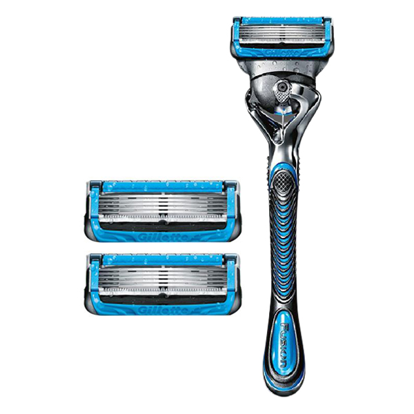 Combo Dao Cạo Râu Gillette Fusion 5 Proshield Chill (1 Cán + 2 Lưỡi)