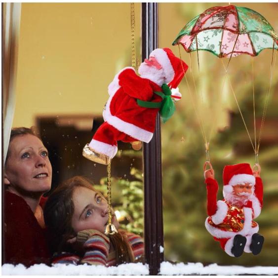 Ông Già Noel Leo Dây - Đồ Chơi Ông Già Noel Phát Nhạc