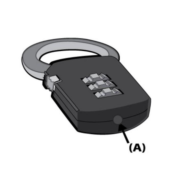 Ổ khóa số Master Lock 1550 DCOL móc càng cua dùng khóa vali ba lô hành lý - MSOFT