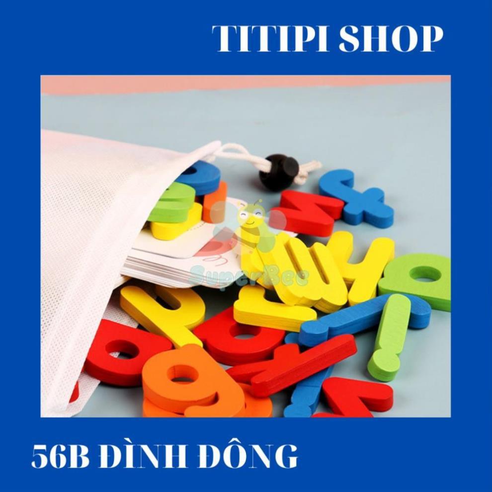 Bộ Ghép Chữ Gỗ Spelling Game Superbee, Học Đánh Vần Tiếng Anh Kèm 28 Thẻ Từ Vựng, Giáo Dục Trí Tuệ