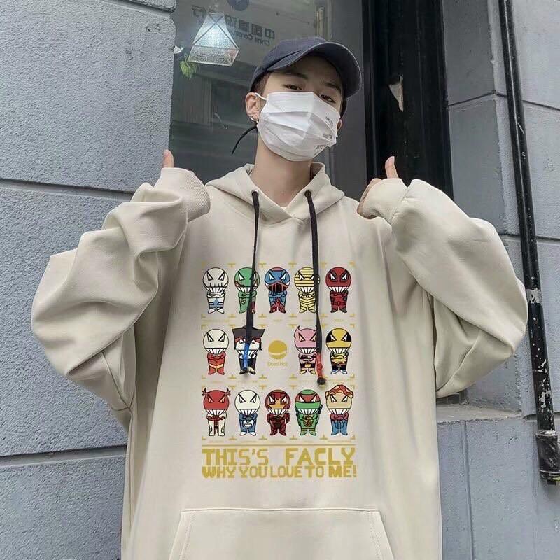 Áo khoác nỉ nam nữ unisex chuẩn shop bao đẹp