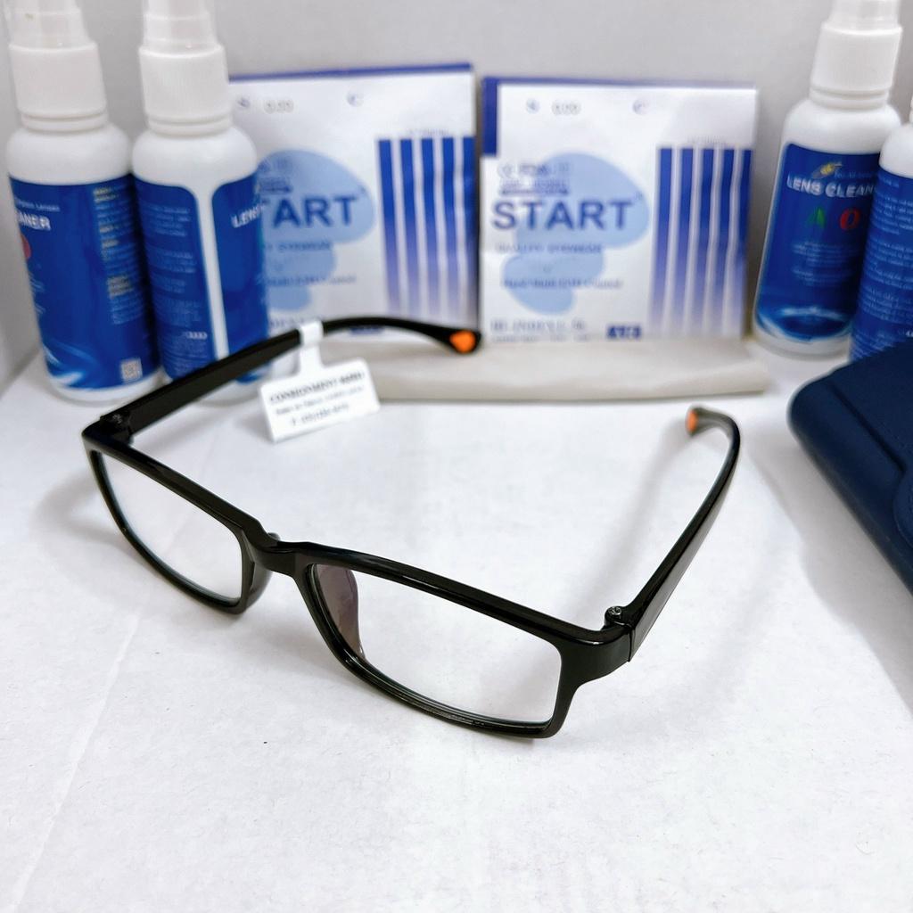 Kính lão thị viễn thị nam nữ sẵn độ tròng chống UV anti Blue cực tốt KVN191UNIQUI bảo hanh 1 đổi 1