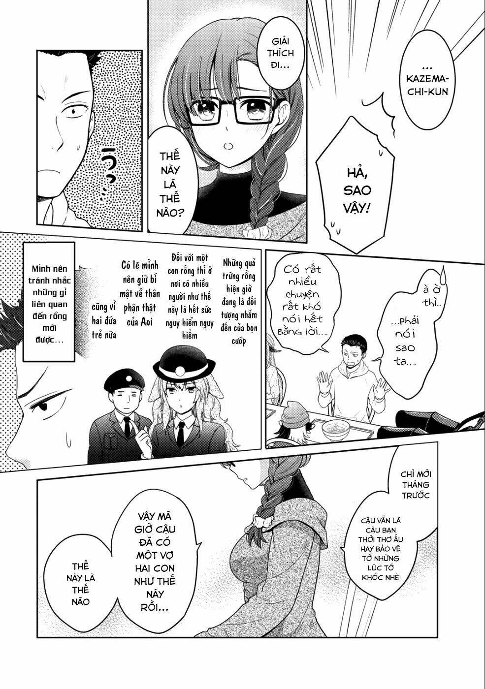 kitaku tochuu de yome to musume ga dekitan dakedo dragon datta chapter 6.5 7