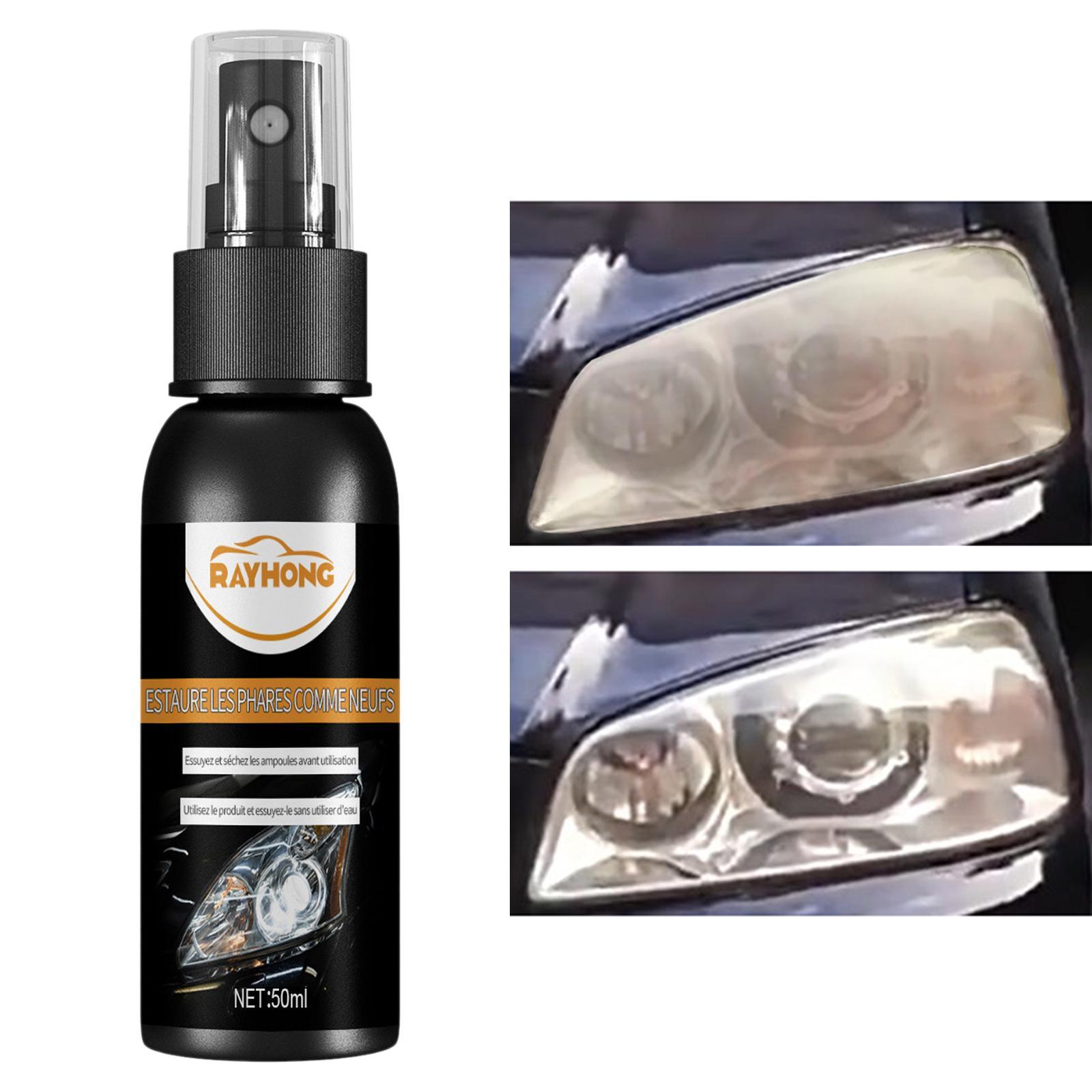 Car Headlight Renewal Polish Car Assecories Car Headlight Repair Fluid Spray