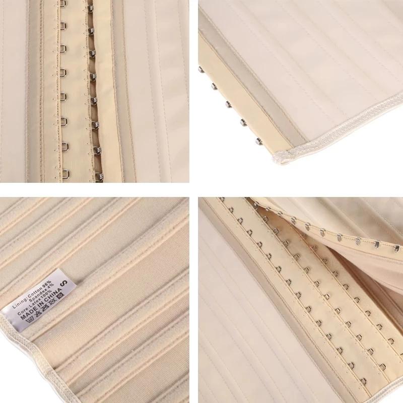 Cao Su Eo Huấn Luyện 25 Xương Thép Nữ Chất Kết Dính Và Shapers Áo Người Mẫu Dây Tập Toàn Thân Người Colombia Xắn Giảm Béo