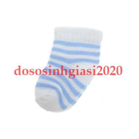 Vớ cho bé vớ sọc len sơ sinh cho bé 0-6 tháng