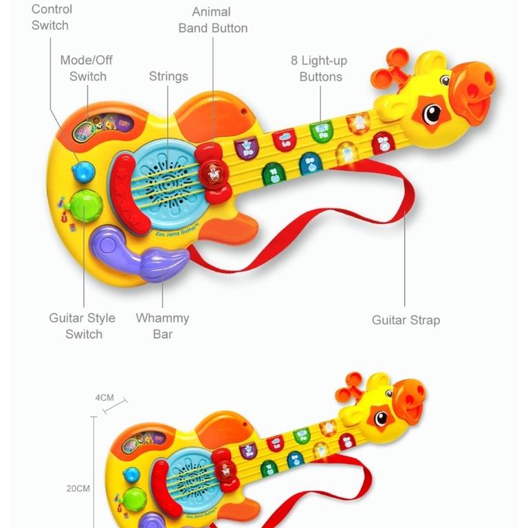 ĐÀN GUITAR HƯƠU CAO CỔ VTECH ZOO JAMZ GUITAR