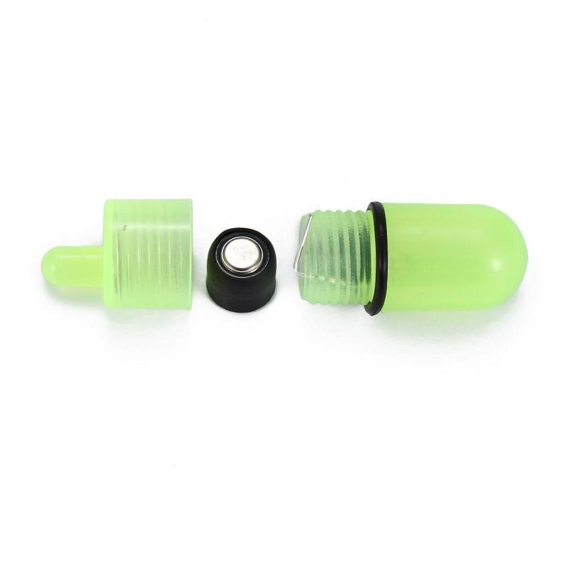 10Pcs/Set LED Night Fishing Rod Bite Bait Alarm Light Twin Bells Clip Alerter Accurate Signal Transmission Fishing Accessories