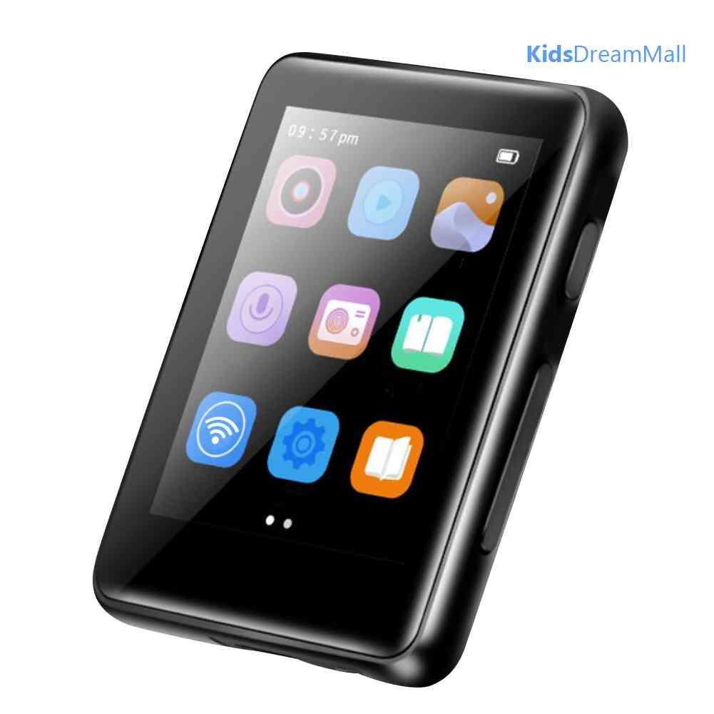 Mới Máy Nghe Nhạc MP3 MP4 Màn Hình 2.4 inch IPS Kết Nối Bluetooth Dành Cho Học Sinh E-book