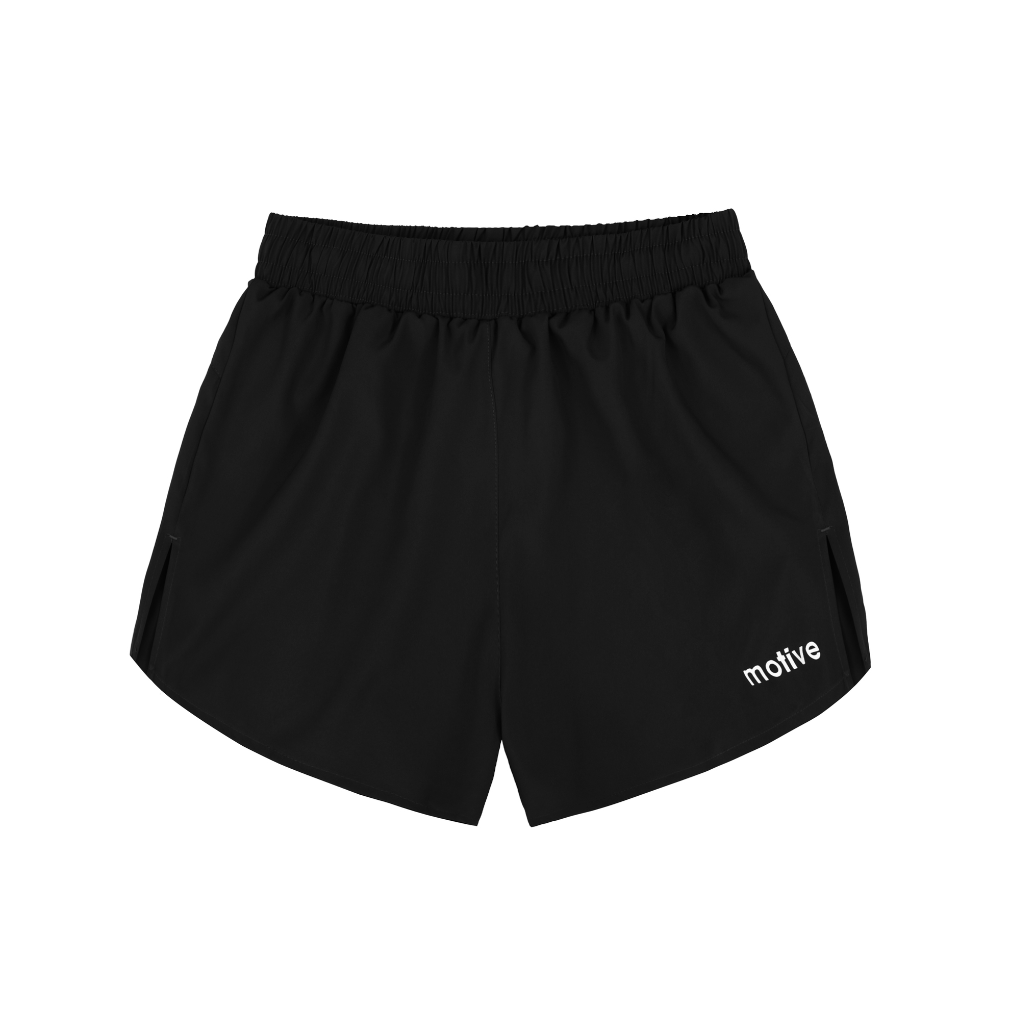 Quần Short Thể Thao Chạy Bộ Nữ MOTIVE WOMEN SHORT RUNNING (Quần có lót boxer) - Màu Đen