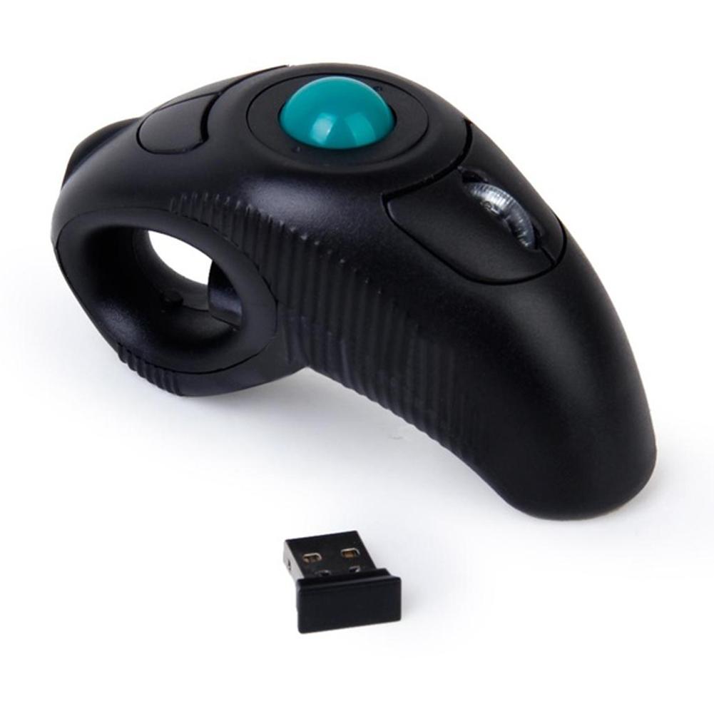 Không Dây 2.4G Chuột Cầm Tay Trackball Chuột Dành Cho Trình Chiếu PPT