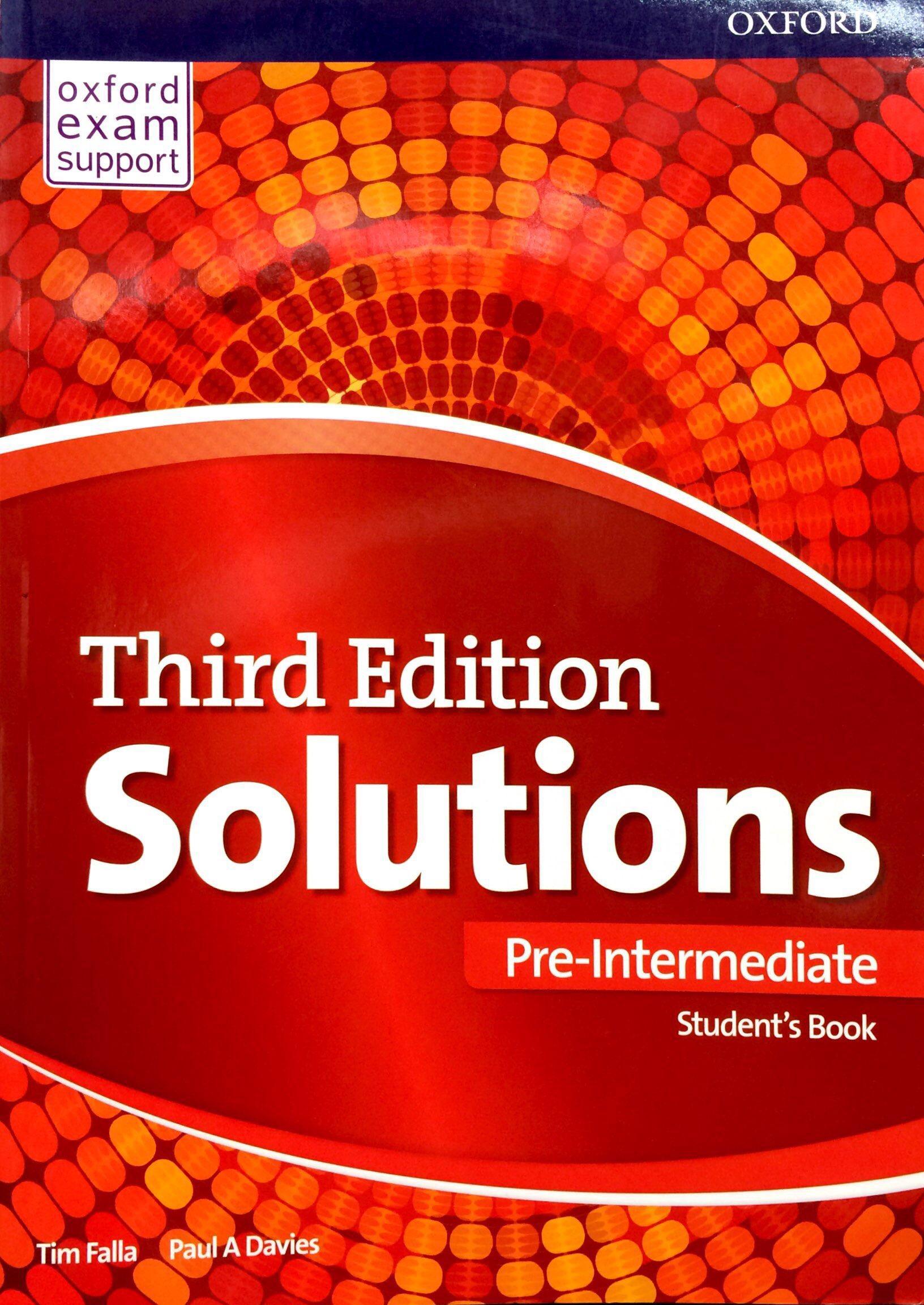 Sách Solutions (3E) Pre-Intermediate Student's Book