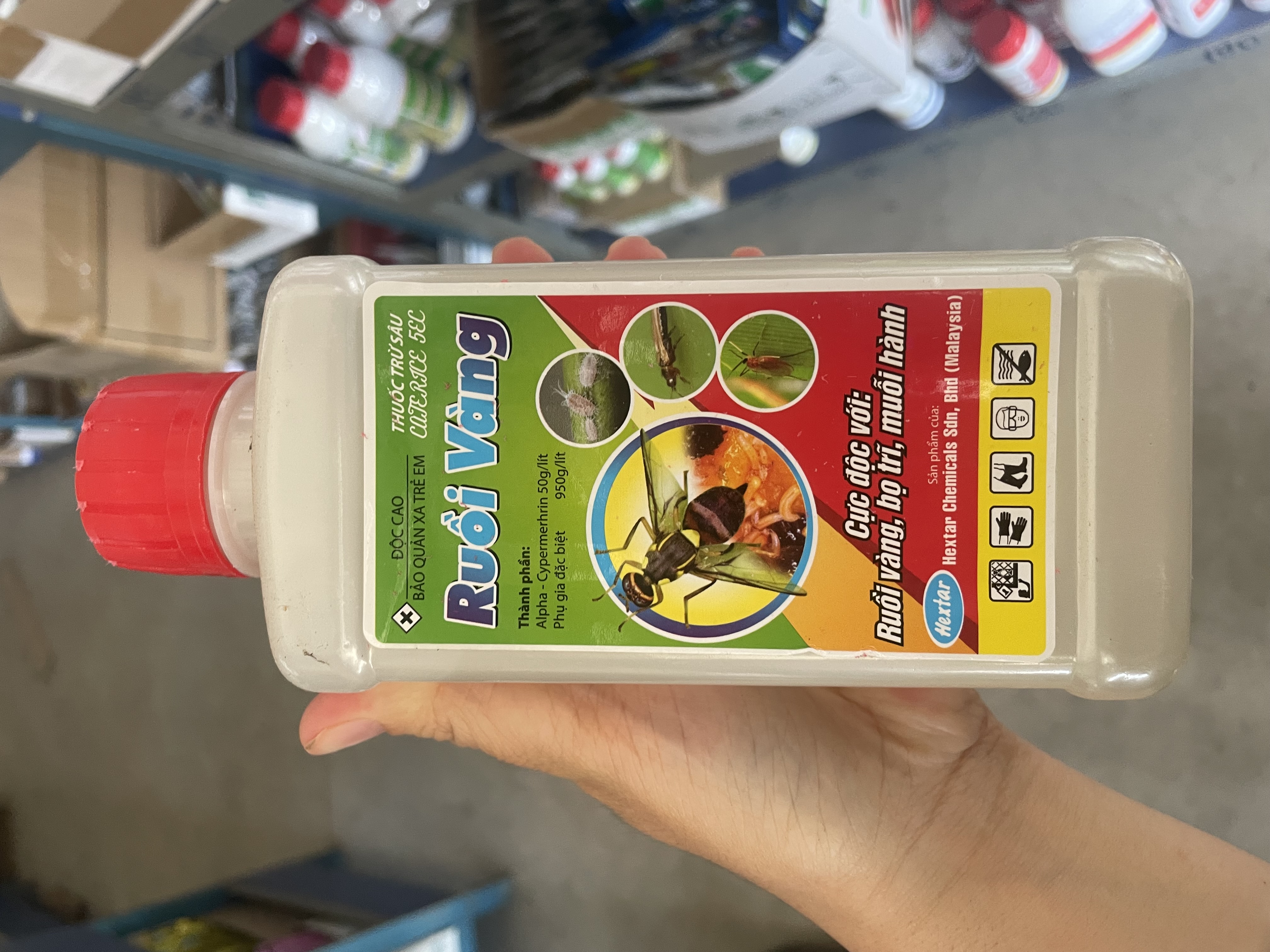 Thuốc trừ sâu Đặc trị ruồi vàng, bọ trĩ, muỗi hành