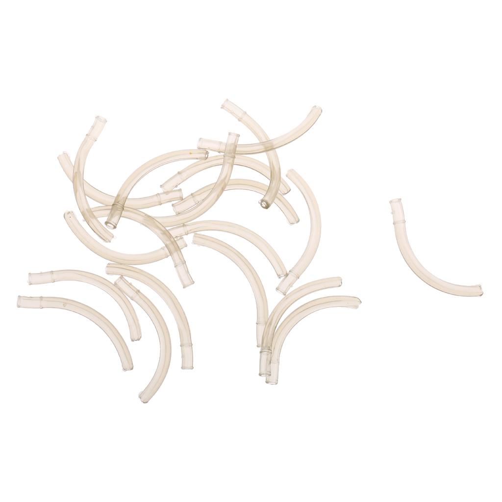 20pcs Hook Aligner Carp Fishing Line Aligner Hair rigs Terminal Tackle 40mm
