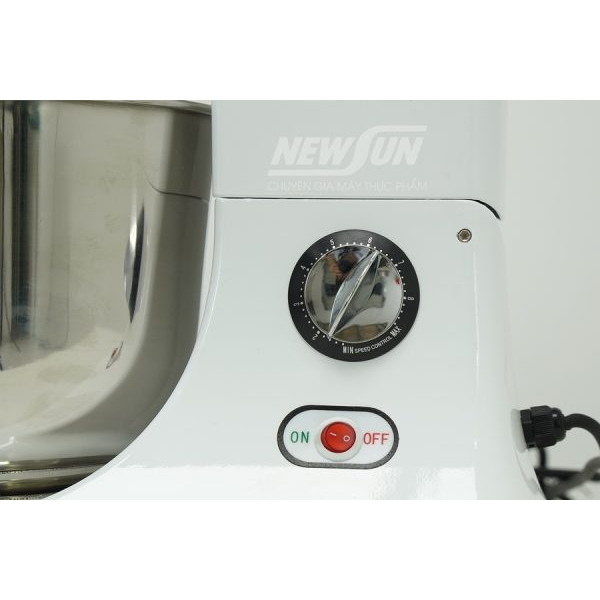 Máy đánh kem trứng, trộn bột đa năng NEWSUN B-7C với bộ 3 càng đánh chuyên dụng - Hàng chính hãng