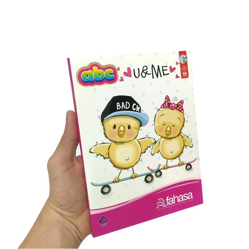 Tập 4 Ô Ly 100 Trang ĐL 100g/m2 - FAHASA (Mẫu Màu Giao Ngẫu Nhiên)