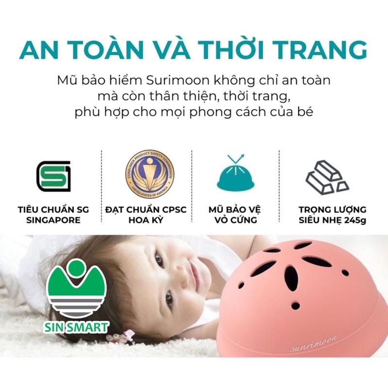 Nón SUNRIMMOON bảo vệ đầu cao cấp dành cho bé chơi thể thao