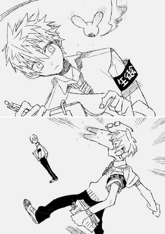 những mẫu truyện nhỏ của hanako do fan vẽ chapter 13 5