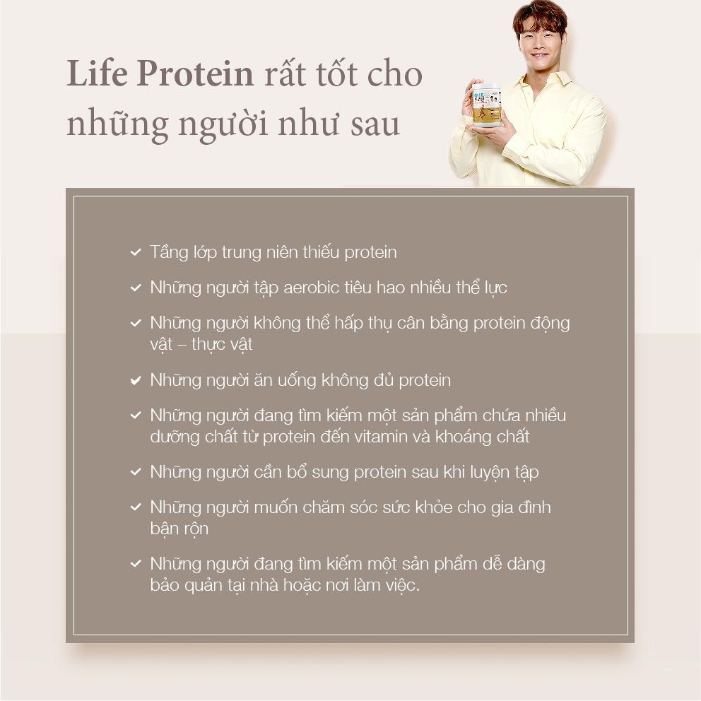 Bột Protein Cao Cấp Hàn Quốc, Cân Bằng Protein Động - Thực Vật, Hỗ Trợ Giảm Cân, Tăng Cơ Calobye Life Protein