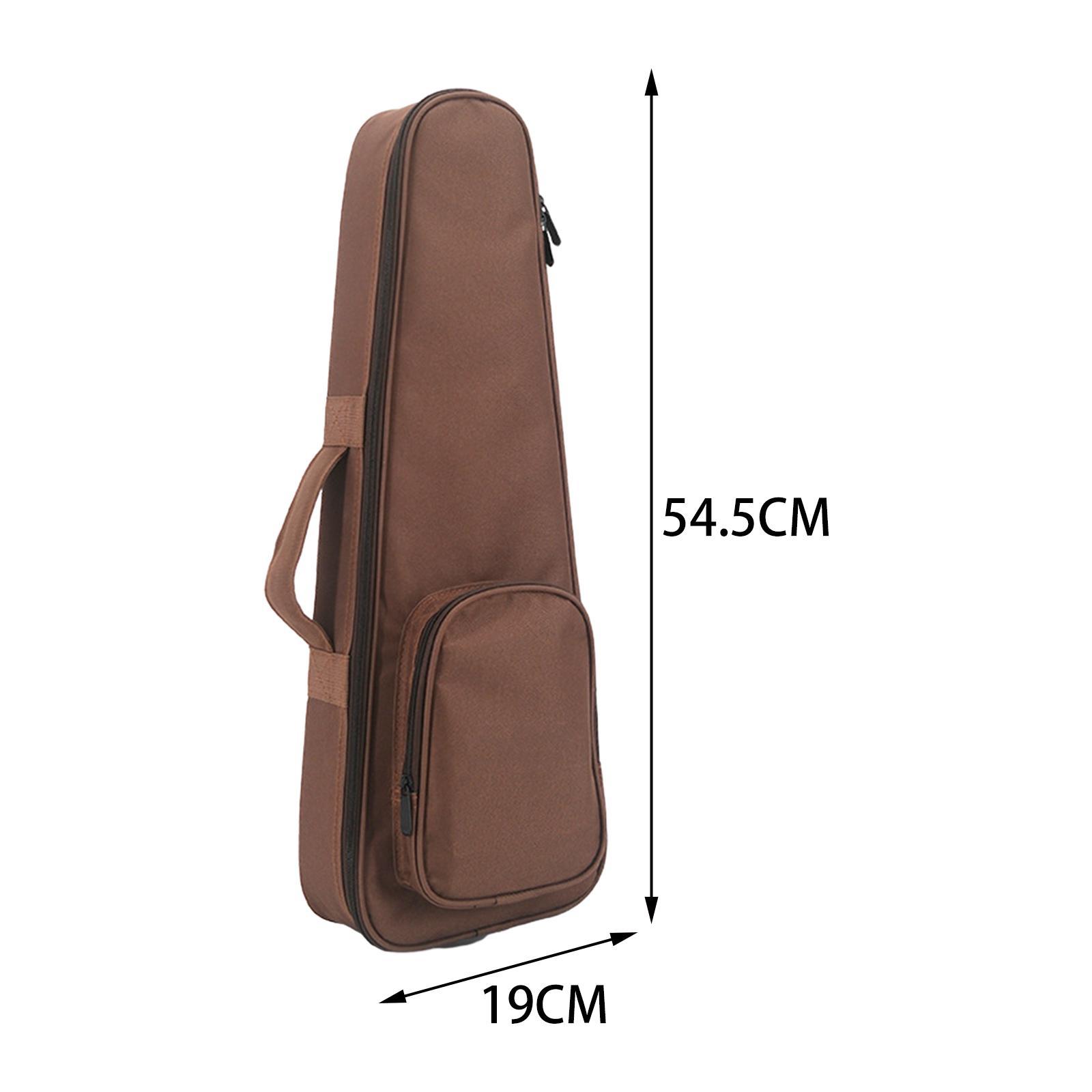 Ukulele Case Ukulele Bag with Handle Big Pocket Dustproof Ukulele Gig Bag Portable for Concert Stage Performance Beginners Gifts Travel